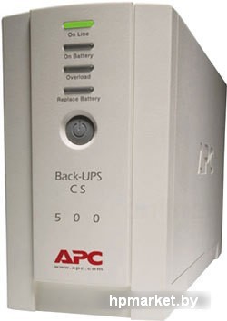 Источник бесперебойного питания APC Back-UPS CS 500VA (BK500EI) 