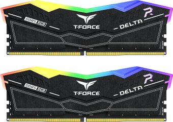 Оперативная память Team T-Force Delta RGB 2x32ГБ DDR5 6000 МГц FF3D564G6000HC30CDC01