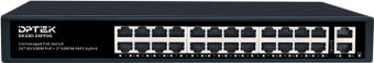 Неуправляемый коммутатор DPTEK DK100-24FP2G