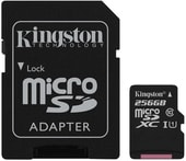 Карта памяти Kingston Canvas Select SDCS/256GB microSDXC 256GB (с адаптером)