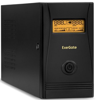 Источник бесперебойного питания ExeGate SpecialPro Smart LLB-600.LCD.AVR.C13