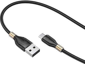 Кабель Hoco U92 Micro USB (черный)