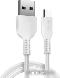 Кабель Hoco X20 Micro USB (1 м, белый) 