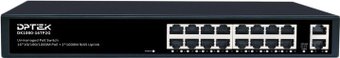 Неуправляемый коммутатор DPTEK DK1000-16TP2G