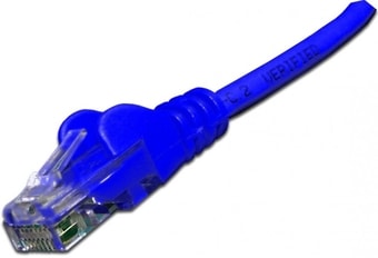 Кабель Lanmaster LAN-PC45/U6-0.5-BL
