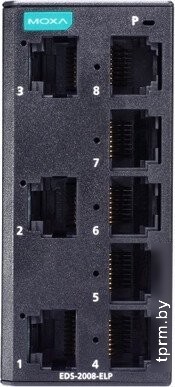 Промышленный неуправляемый коммутатор MOXA EDS-2008-ELP, Entry-level, 8 портов 10/100 TP, от -10 до 60°C EDS-2008-ELP 