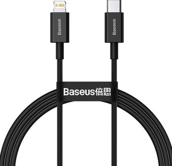 Кабель Baseus Superior Type-C - Lightning (2 м, черный)
