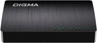 Неуправляемый коммутатор Digma DSW-108GE