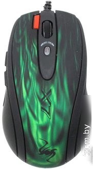 Игровая мышь A4Tech XL-750BK (Green Fire) 
