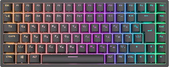 Клавиатура Royal Kludge RK84 ISO RGB (черный, RK Red)