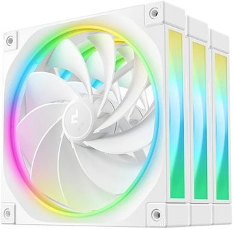 Комплект вентиляторов для корпуса DeepCool FL14R WH 3 IN 1 R-FL14R-WHAPN3-G
