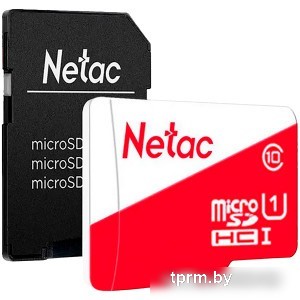 Карта памяти Netac microSDXC NT02P500ECO-128G-R 