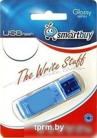 SmartBuy Glossy Blue 16GB (SB16GBGS-B) 