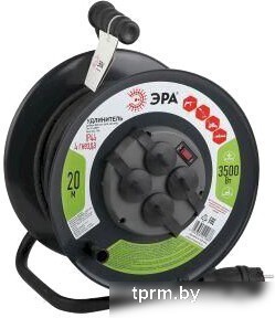 Удлинитель ЭРА RMx-4es-3x2.5-20m-IP44(KG) Б0043057 