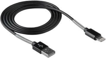 Кабель Walker C720 USB Type-A - USB Type-С (1 м, черный)