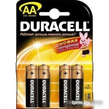 Батарейки DURACELL LR6/MN1500 4BP 