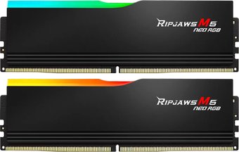 Оперативная память G.Skill Ripjaws M5 Neo RGB 2x32ГБ DDR5 6000 МГц F5-6000J3040G32GX2-RM5NRK