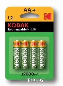 Аккумулятор Kodak HR6-4BL 2600mAh 