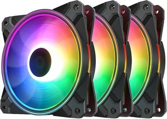 Набор вентиляторов DeepCool CF120 Plus DP-F12-AR-CF120P-3P