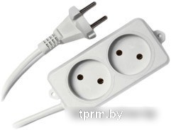 Сетевой фильтр Гарнизон 2 розетки, белый, 2 м (EL-NL2-W-2) 