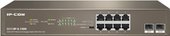 Неуправляемый коммутатор IP-COM G1110P-8-150W
