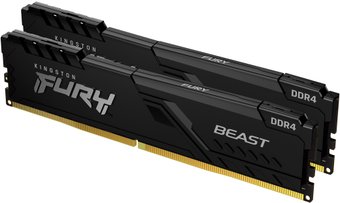 Оперативная память Kingston FURY Beast 2x16ГБ DDR4 3200 МГц KF432C16BB1K2/32WP