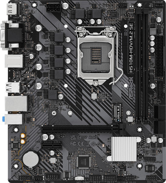 Материнская плата ASRock H510M-HDV/M.2 SE Материнская плата ASRock H510M-HDV/M.2 SE