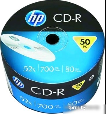 CD-R диск HP 700Mb HP 52x в пленке 50 шт. 69300 
