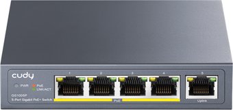 Неуправляемый коммутатор Cudy GS1005P 1.0