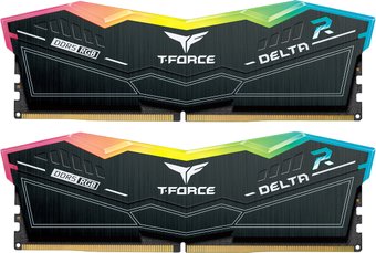 Оперативная память Team T-Force Delta RGB 2x32ГБ DDR5 6400 МГц FF3D564G6400HC30CDC01