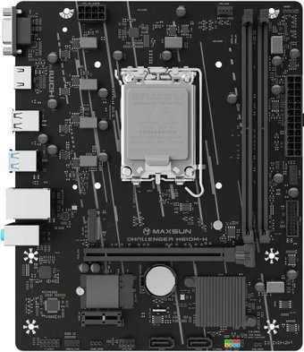 Материнская плата Maxsun Challenger H610M-H V1 WiFi