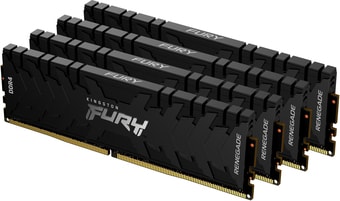 Оперативная память Kingston FURY Renegade 4x32GB DDR4 PC4-28800 KF436C18RBK4/128