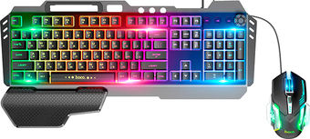 Клавиатура + мышь Hoco GM12 (с кириллицей)