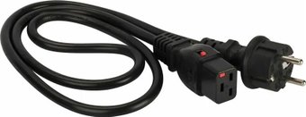 Кабель Lanmaster LAN-PP19L/SH-0.5-BK
