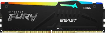 Оперативная память Kingston FURY Beast RGB 16ГБ DDR5 5600 МГц KF556C40BBA-16