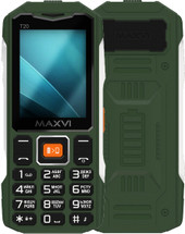 Кнопочный телефон Maxvi T20 (зеленый)