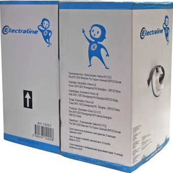 Кабель Electraline 14200 (305 м, серый)