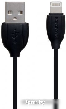 Кабель Borofone BX19 Lightning 1 м (черный) 