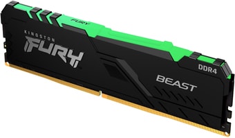 Оперативная память Kingston FURY Beast RGB 8GB DDR4 PC4-28800 KF436C17BBA/8