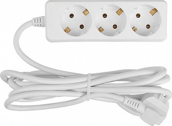 Удлинитель General Lighting GES-10 470020 (5 м, белый)