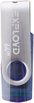 USB Flash Exployd 530 64GB (синий) [EX064GB530-Bl] 