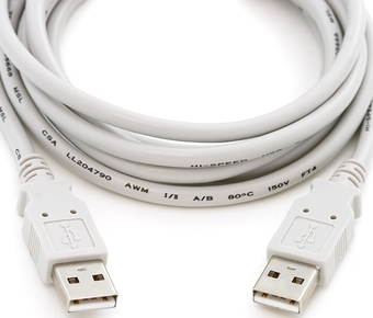 Кабель 5bites USB Type-A - USB Type-A UC5009-010C (1 м, серый)