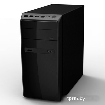 Корпус Powerman ES-726BK 450W 