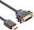 Кабель Ugreen 20136 HDMI - DVI (0.15 м, черный) Кабель Ugreen 20136 HDMI - DVI (0.15 м, черный)