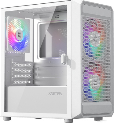 Корпус XASTRA A303M 3FRGB (белый) 