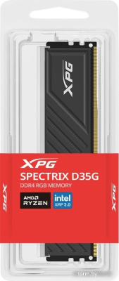 Оперативная память ADATA XPG Spectrix D35G RGB 16ГБ DDR4 3600 МГц AX4U360016G18I-SBKD35G 