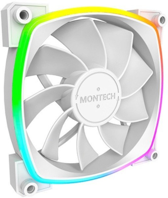 Комплект вентиляторов для корпуса Montech RX120 PWM 3 IN 1 (белый) 