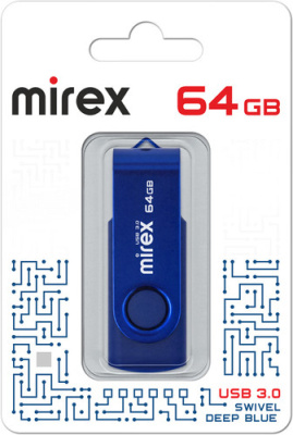 USB Flash Mirex Color Blade Swivel 3.0 64GB 13600-FM3BSL64