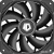 Вентилятор для корпуса ID-Cooling TF-12025-PRO Black Вентилятор для корпуса ID-Cooling TF-12025-PRO Black