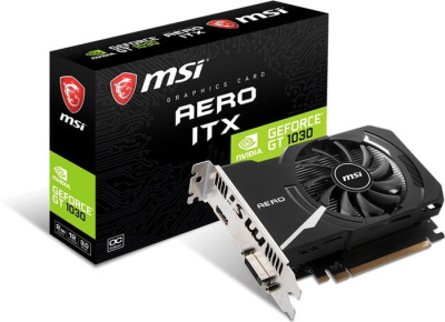 MSI GeForce GT 1030 Aero ITX OC 2GB DDR4 
